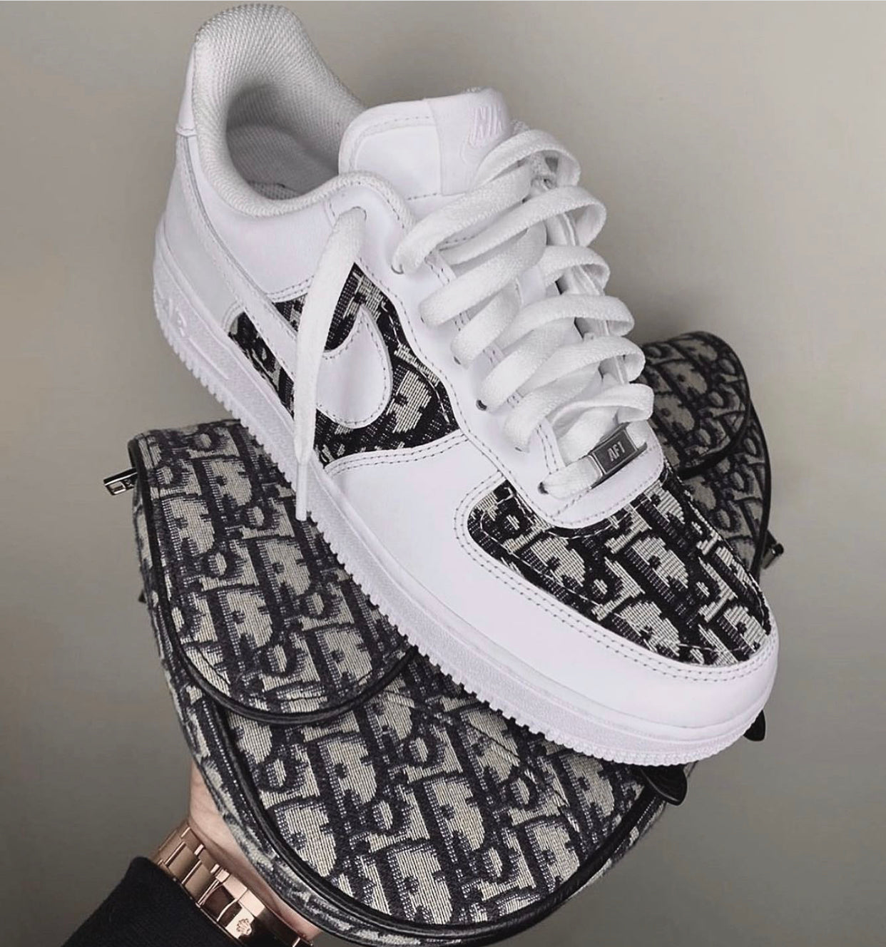 dior nike air force 1 custom