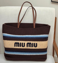 Load image into Gallery viewer, Sac de plage Miu Miu
